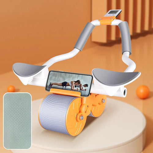 Automatic Rebound Abs Wheel Trainer